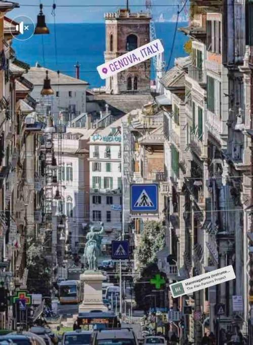Casa Azzurra, Nel Cuore Di Genova Luaran gambar