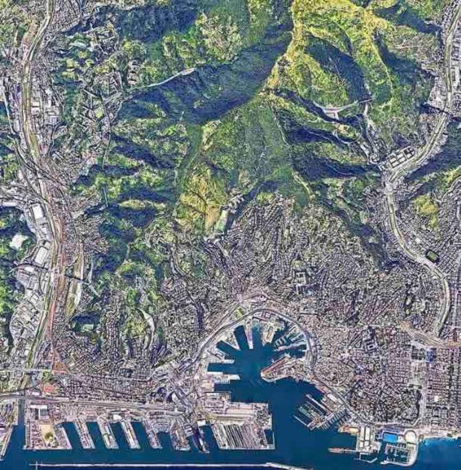 Casa Azzurra, Nel Cuore Di Genova Luaran gambar