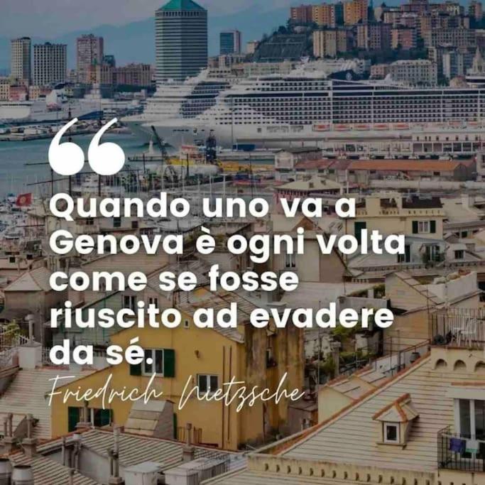 Casa Azzurra, Nel Cuore Di Genova Luaran gambar
